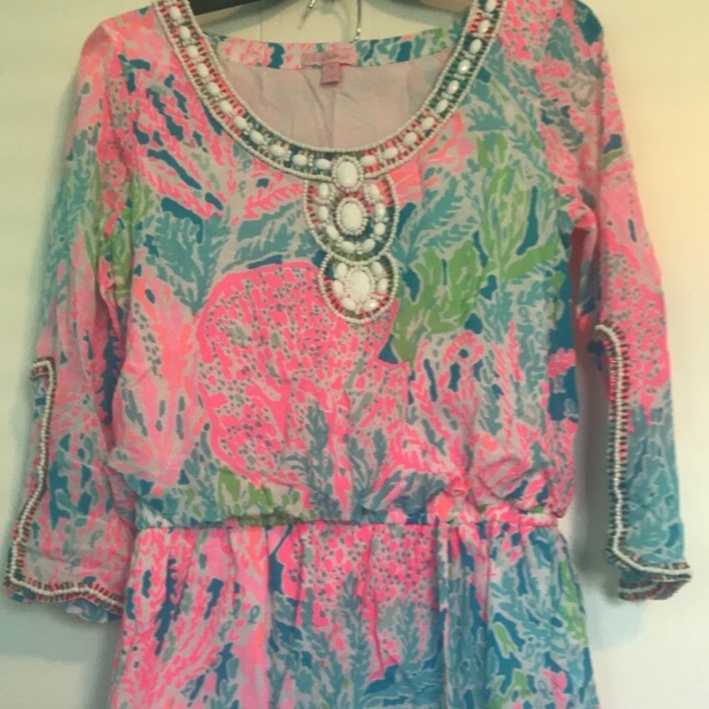 EUC small let’s cha cha delisa tunic dress